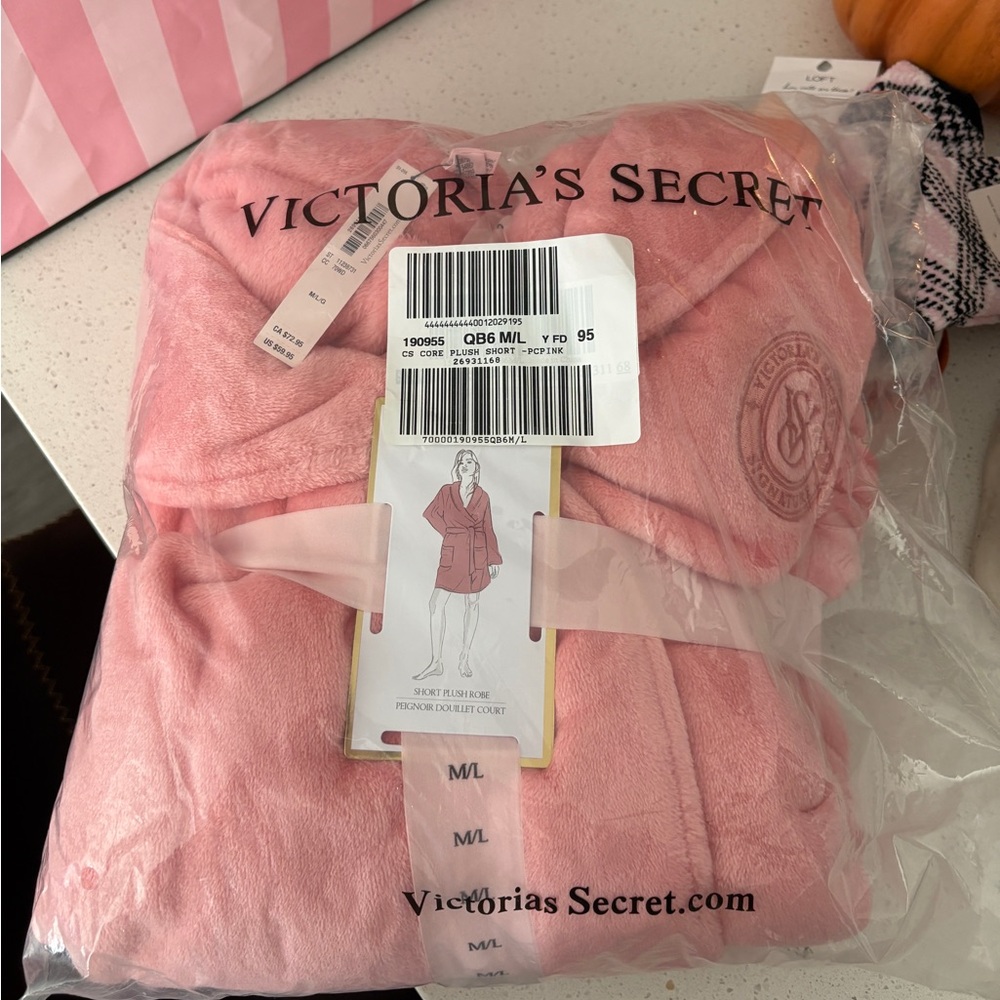 Victoria Secret Robe and Socks